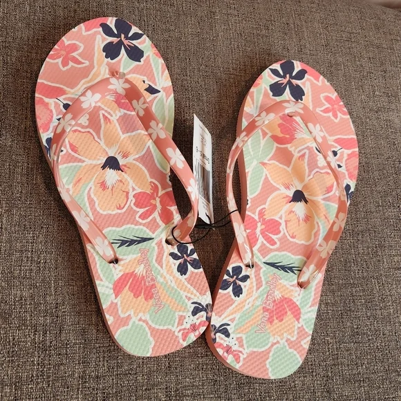VERA BRADLEY NWT FLIP-FLOPS SIZE 5/6 SMALL - Picture 3 of 4